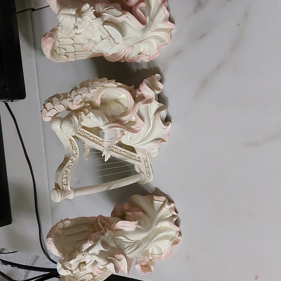 Other - Set of 3 Collectible  Rose Musician Angels.